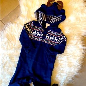 Reindeer Bodysuit Jumpsuit